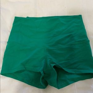 Lululemon booty shorts high rise